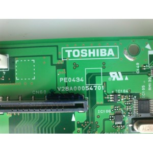 PROCESADOR DE SEÑAL HDMI  / TOSHIBA 75008651 / PE0434A / PE0434 A / V28A00054701 / PANEL LTA400HT-LH4 / MODELOS 40RF350U / 46RF350U